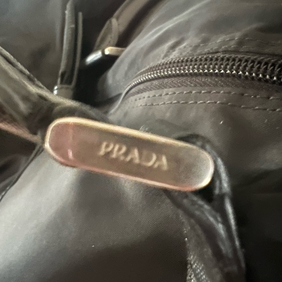 Prada Tessuto Weekender Nylon & Saffiano Leather Trim Duffle VERY LARGE - Picture 11 of 11